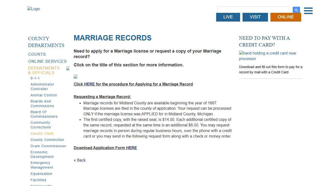 County of Midland, MI | USA